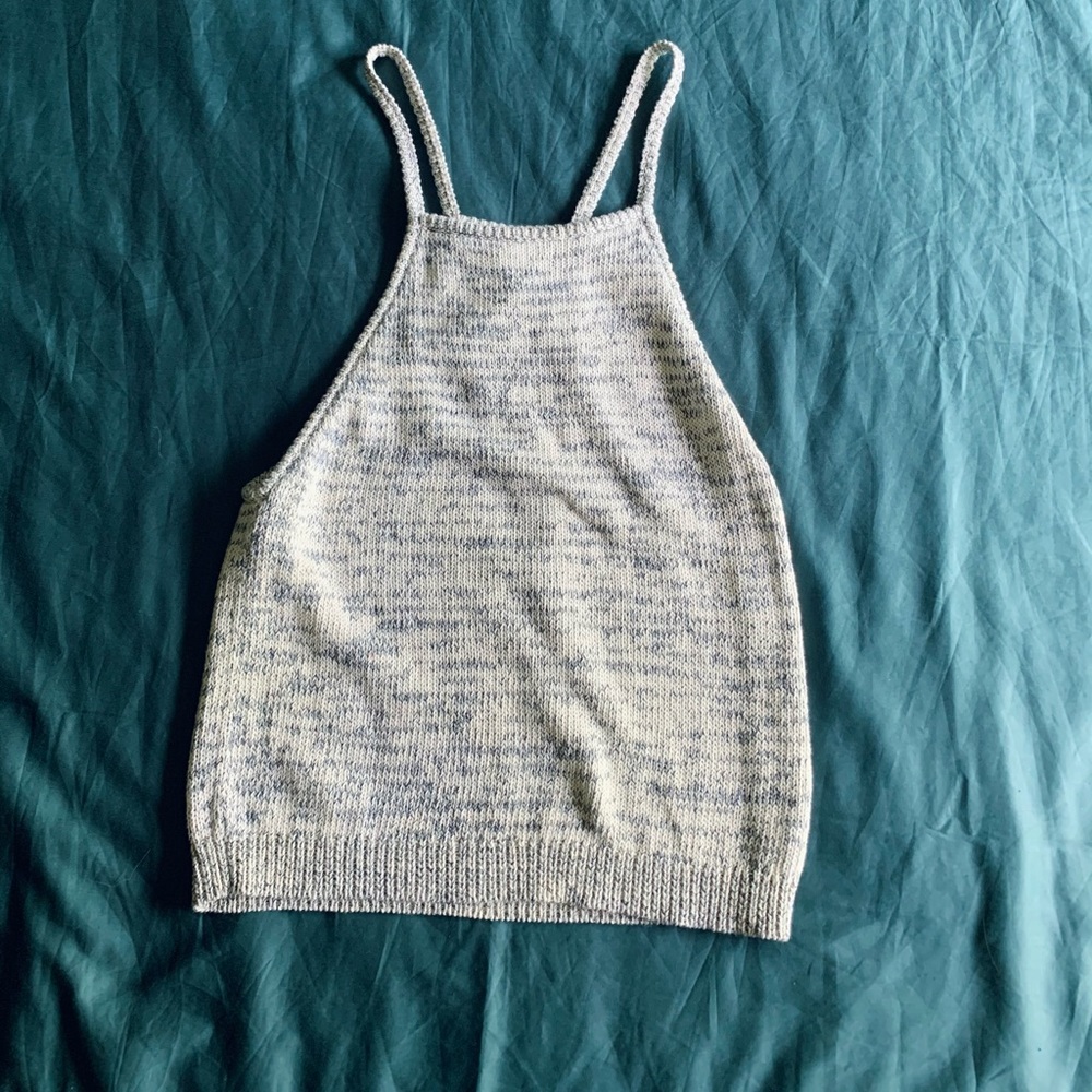 Kendall & Kylie Stony Knit Sweater Tank